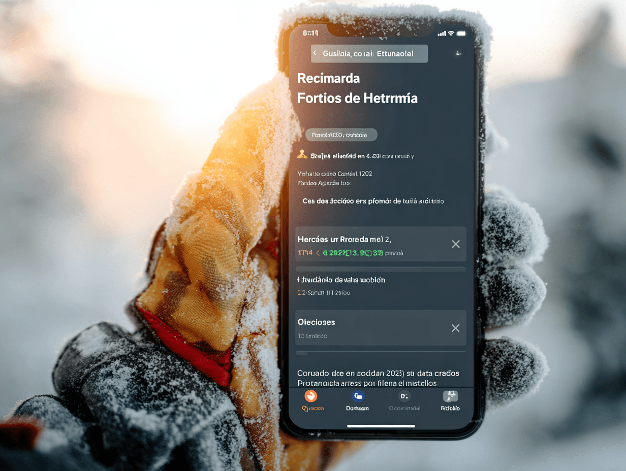 Planification d'activité sur mobile