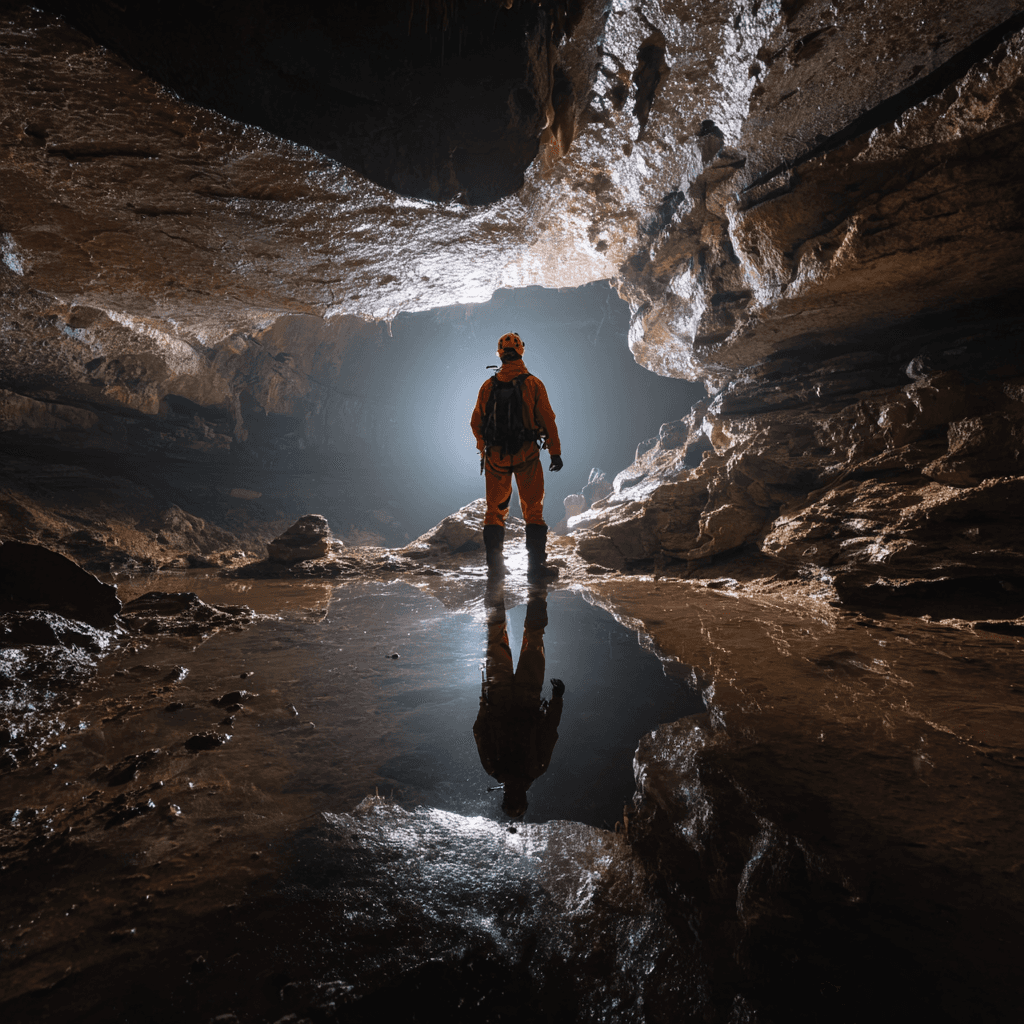 Exploration spéléologique