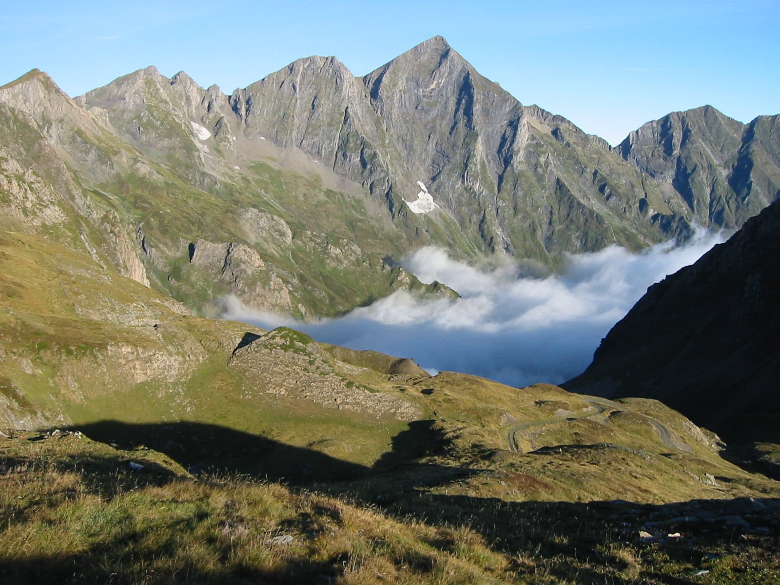 Mont Valier — el «pico de los couseranais», eje del macizo · foto de fr:User:Valier · CC BY-SA 3.0 vía Wikimedia Commons