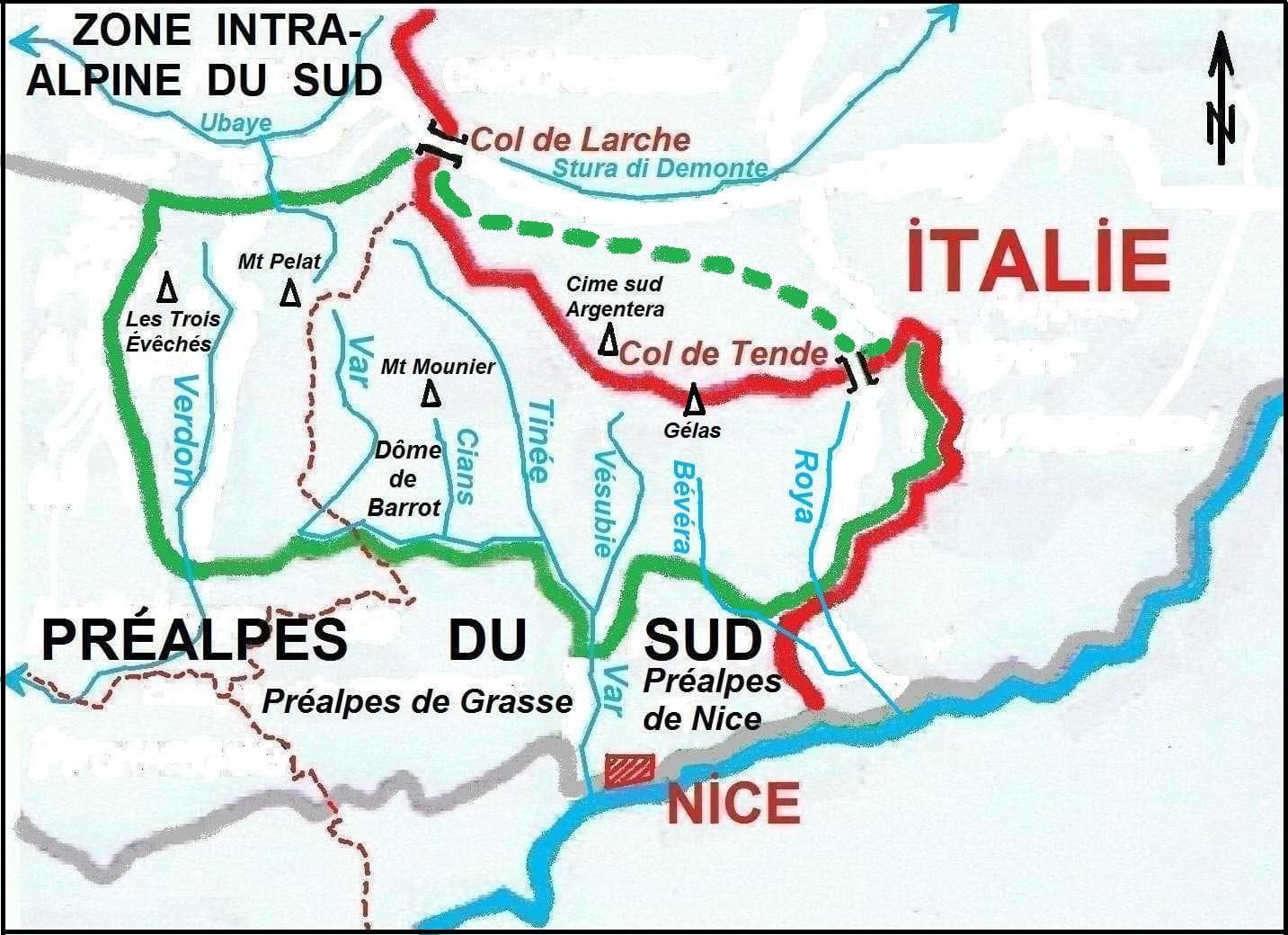 Préalpes de Grasse — clues clásicas del 06 · foto de André Payan-Passeron · CC BY-SA 3.0 vía Wikimedia Commons