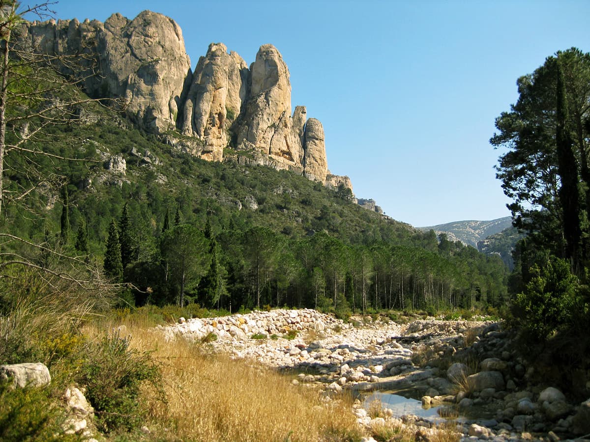 Parc Natural dels Ports — entorno del encuentro · foto de Espencat · Public domain vía Wikimedia Commons
